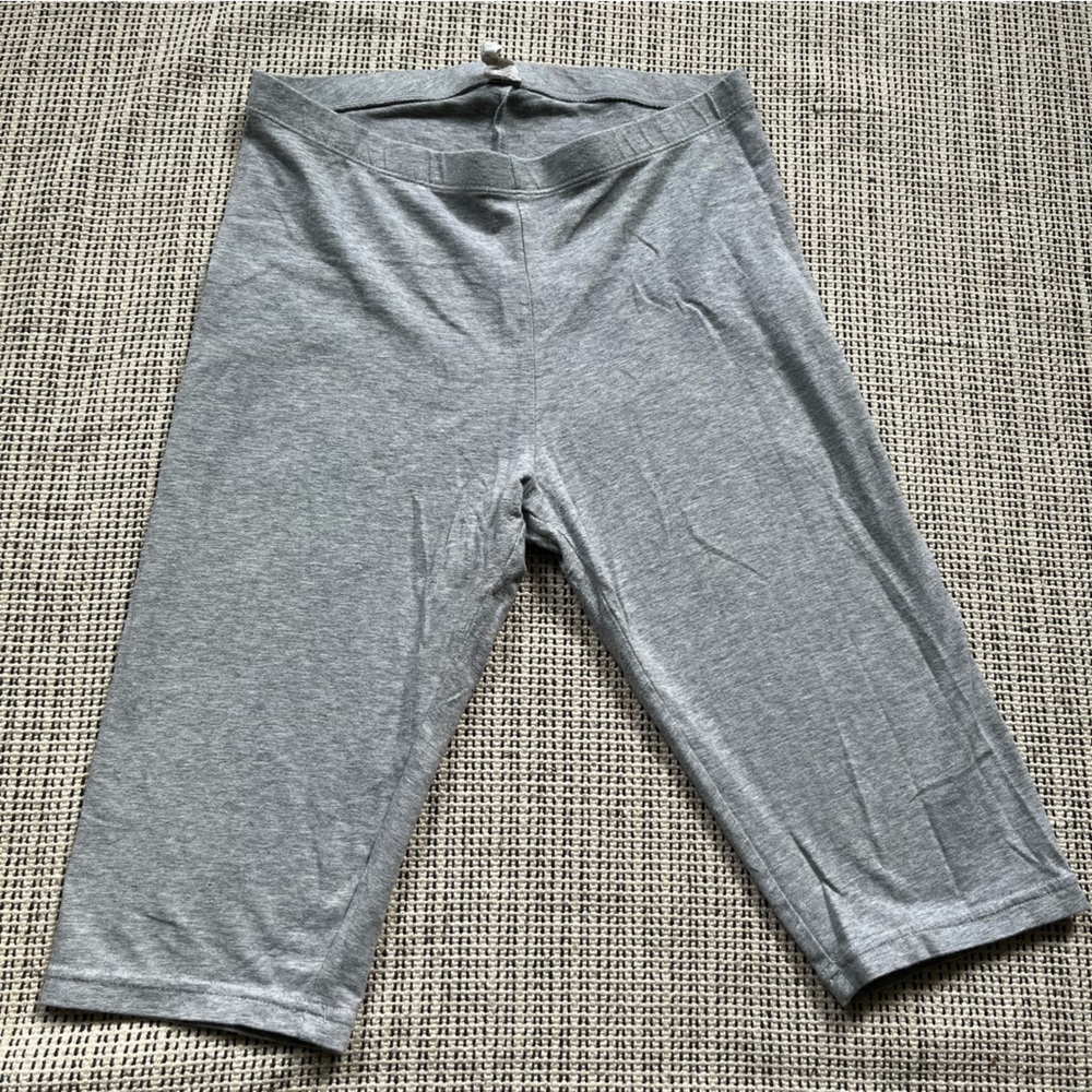 Grey Bicycle Shorts Size Medium